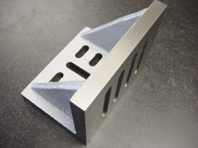 Webbed angle plates 9 x 7 x 6 ground 