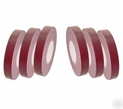 Burgundy duct tape 6 pack (cdt-36 1