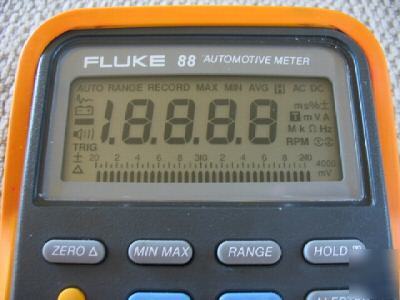 Fluke 88 repair kit for faded lcd display digits 
