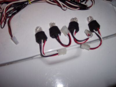 Reconditioned, 4 head hide away strobe kit