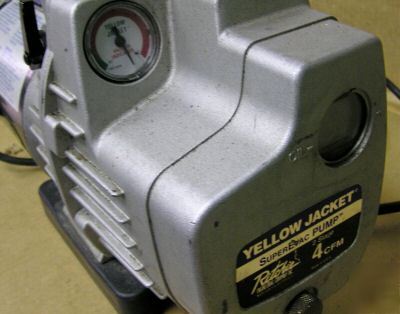 Ritchie yellow jacket superevac 4CFM vacuum pump