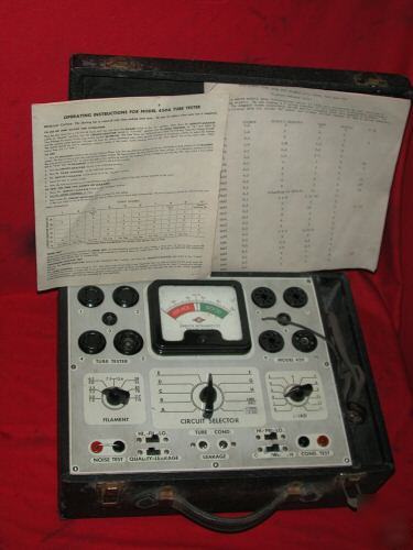 Superior 450A 2A3 6V6 6L6 80 45 tube tester