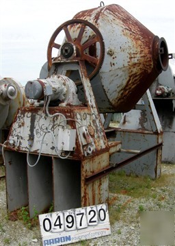 Used: paul-o-abbe rota-cone vacuum dryer. 54 cu ft. car