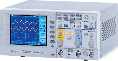 Instek gds-806S, 60 mhz, 2 channel digital storage osci