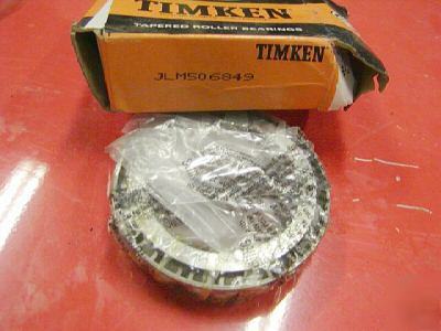 Lot of 2 timken bearings differential JLM506849 nos 