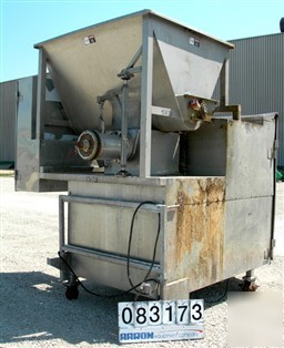 Used: weiler agitated self-feeding grinder, model 1109.