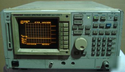 Advantest R3261A spectrum analyzer with opt 81