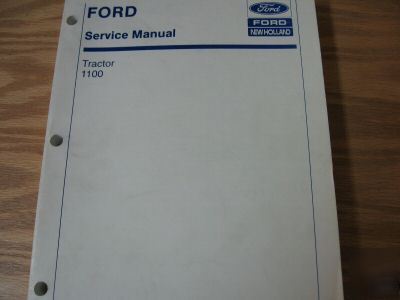 Ford 1100 tractor service manual 1300 1500 1700 1900