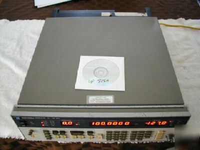 @ hp - agilent 8656A 0.1-990 mhz signal generator @