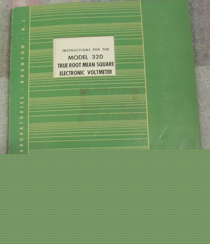 Ballantine 320 true root mean square voltmeter manual