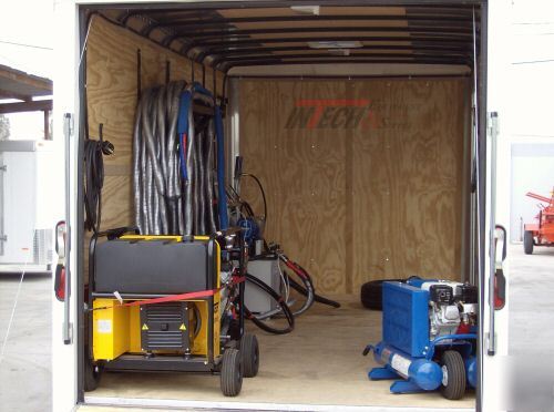 Graco gusmer mobile spray foam trailer rig turnkey pkg