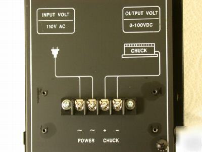 New gromax grd-505 electric magnetic chuck controller