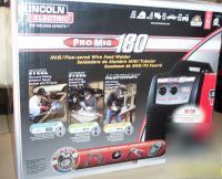 New lincoln electric weld pak 180 hd mig welder 