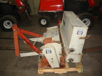 Toro olathe dethatcher seeder tractor pto