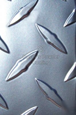 1 lb polished aluminum powder coating paint
