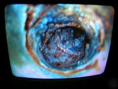 Sewer drain pipe camera video inspection cleaner snake