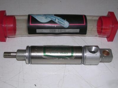 New clippard single actting air cylinder 3/4 x 1