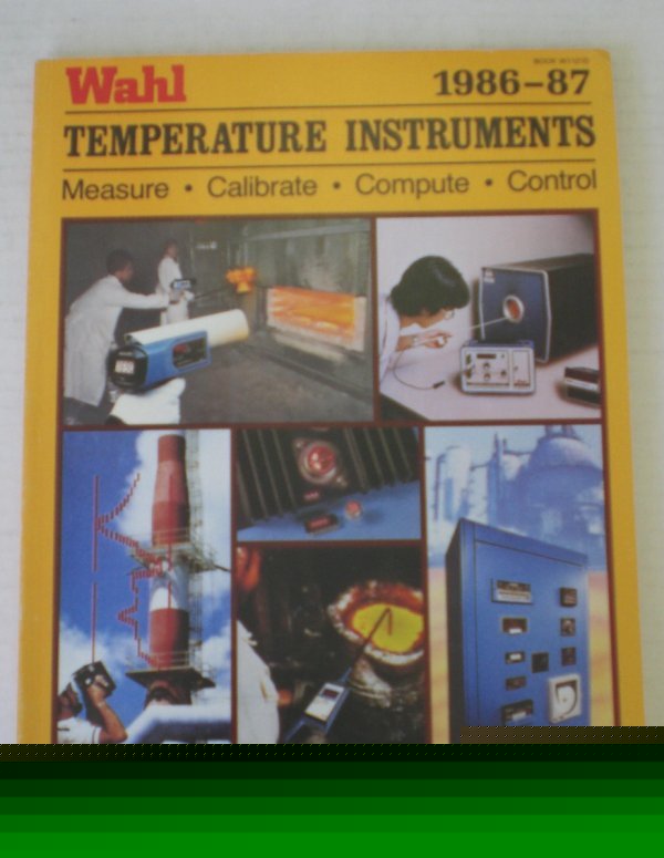 Wahl temperature instruments 1986-87 - $5 shipping 