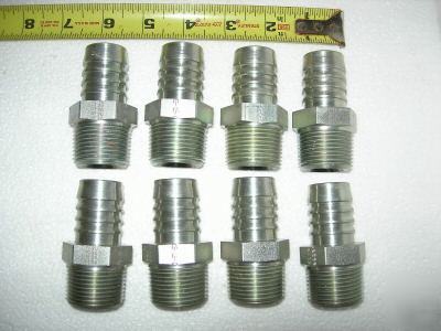 8 parker barbed size #16 hydraulic fittings