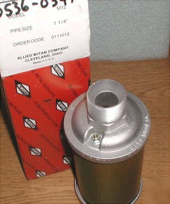 New atomuffler M12 alwitco allied witan 1 1/4