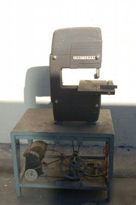 Xlt -vintage craftsman vertical sears bandsaw w/reducer