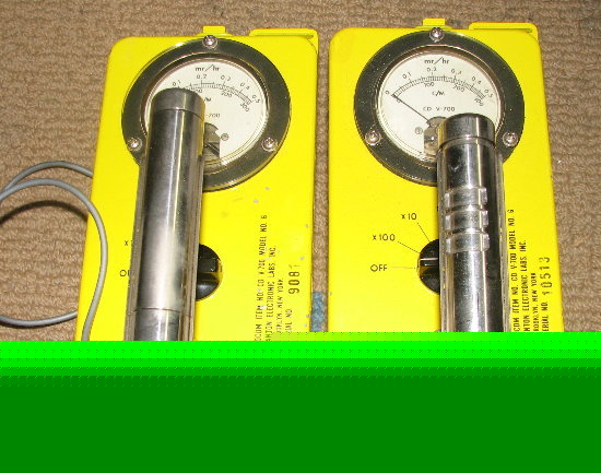 Anton v-700 model 6 geiger counter lot of 2