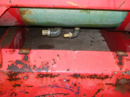 Front mount spray tank international ih john deere case