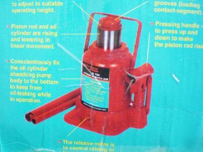 New brand 20TON hydraulic bottle jack - detroit power