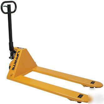 New low profile lift-rite pallet jack 5,000 lb capacity