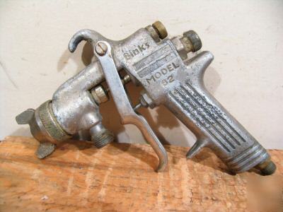 Binks model #62 heavy-duty paint sprayer gun b