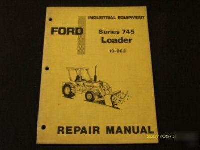 Ford series 745 loader service repair manual 2
