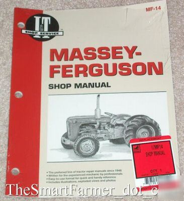 I&t shop manual massey ferguson 362 383 390 380 398 etc