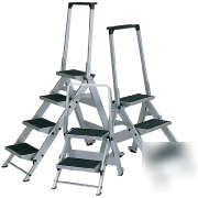 Little giant ladder jumbo stepladders 3 step bar & tray