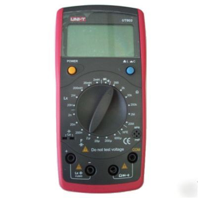 Uni-t digital lcr inductance, capacitance meter dmm