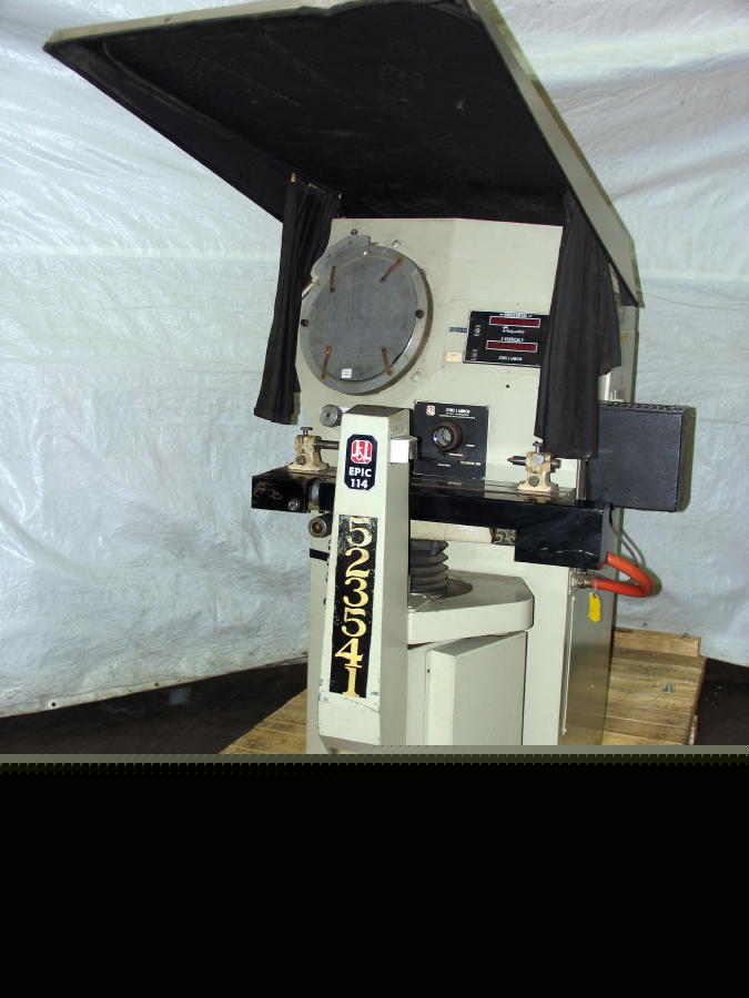 Jones & lamson optical comparator 
