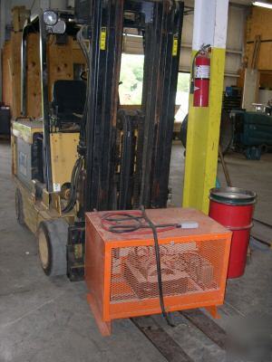 5000 lb electric forklift and 36V single phase charger