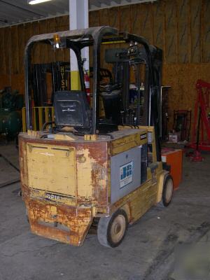 5000 lb electric forklift and 36V single phase charger