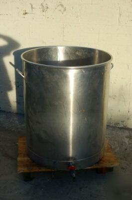 50GAL-ss sanitary-stainless-steel-mixing-tank-vat-w/lid