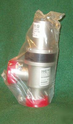 New nor-cal nw 25 angle valve, esvp-1002-nwb,3870-01215