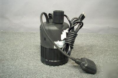 Simer 1/4 hp thermoplastic submersible sump pump 2925