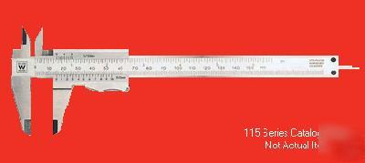 Wilson wolpert 115-15I series precision vernier caliper