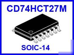 CD74HCT27M 74HCT27 74HC27 triple 3 input nor gate