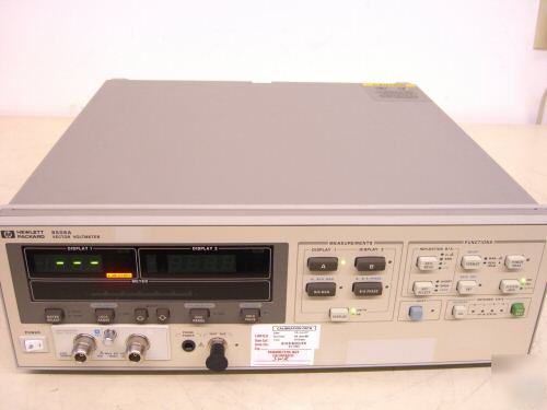 Hp (agilent) 8508A vector voltmeter w/ 85082A module