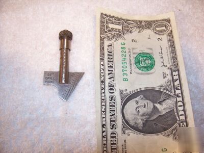 Starrett no. 22C machinist drill point gage, tool