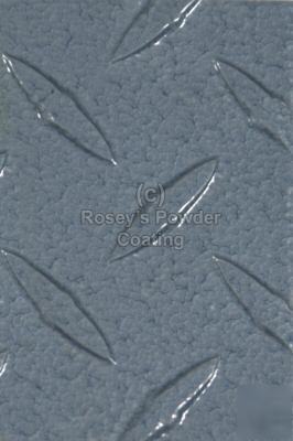 New 1 lb silver hammertone powder coating ( )