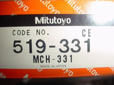 Mitutoyo 519 519331 cartridge head mch-331