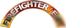 Helmet arcs rocker FF50 reflective firefighter emt fire