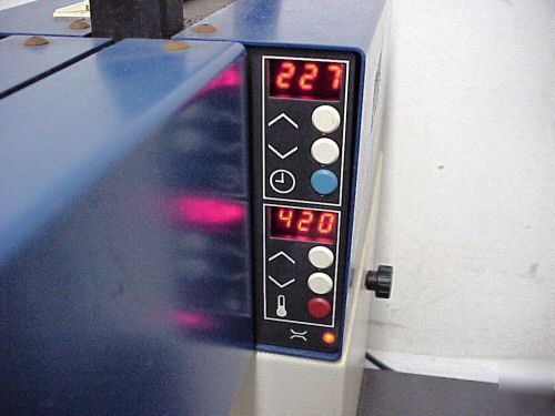 Reflow station by zevac ag m# drs-16 for pc boards