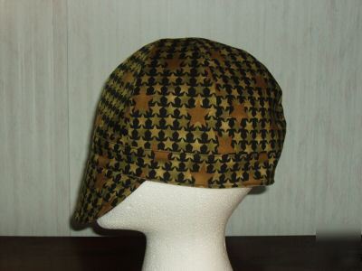 Welding cap in star camouflage