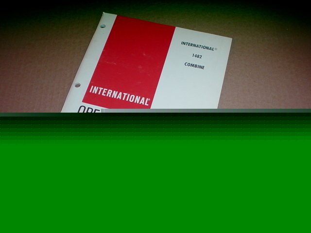 Ih international 1482 combine operator manual
